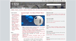 Desktop Screenshot of esiweb.org